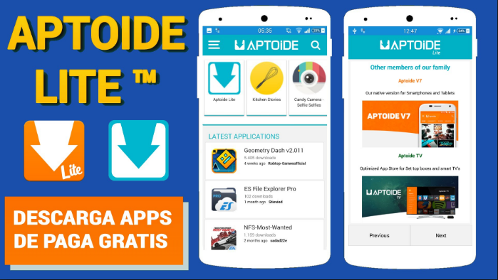 Facebook lite aptoide