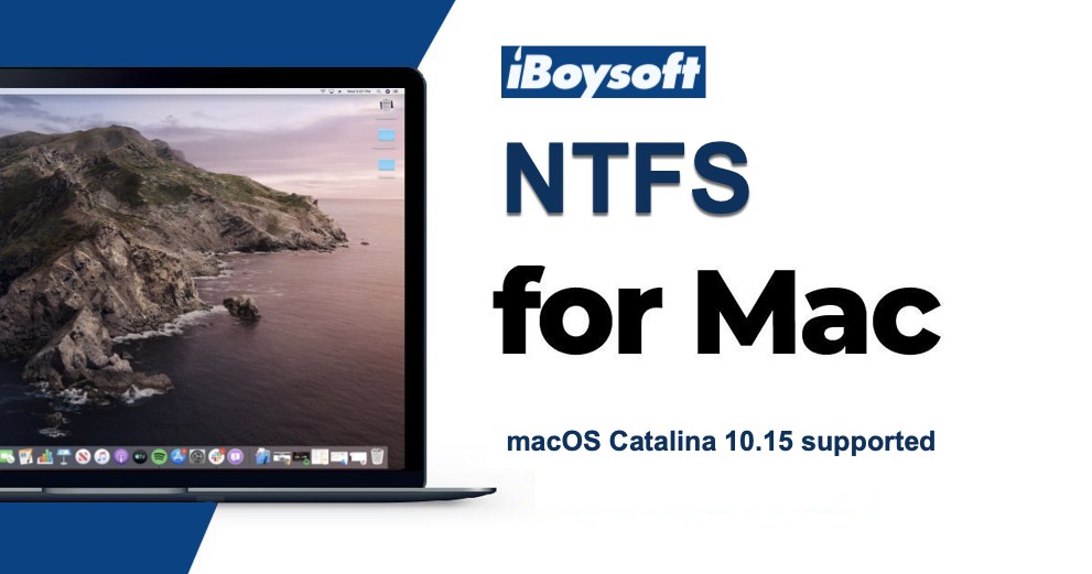 How To Write To NTFS Drives On Mac With iBoysoft NTFS?