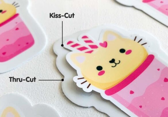 How to Make Your Kiss Cut Sticker